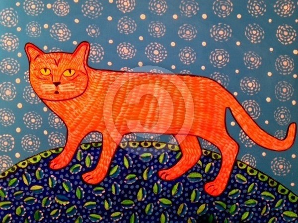 Cat on the mat