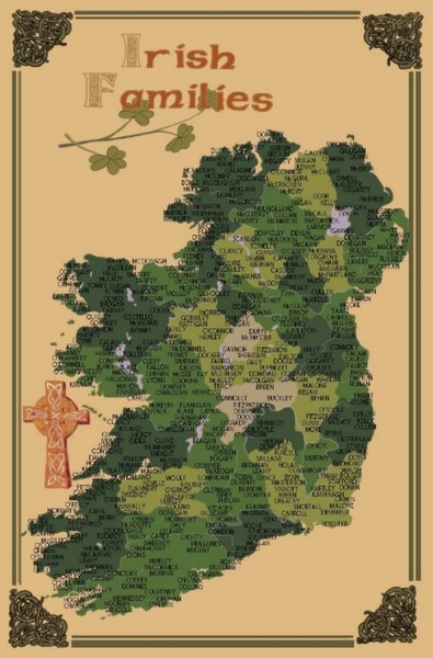Map of Ireland