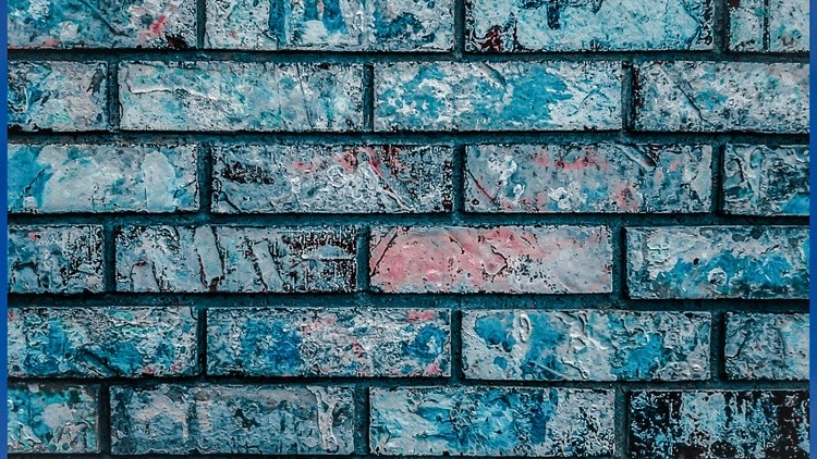 Painted Plaster Wall