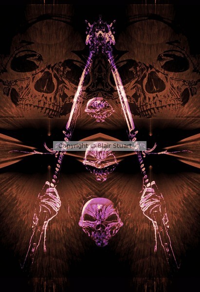Skulls, swords and mythology series