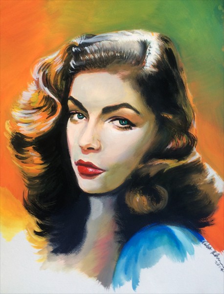 Lauren Bacall Portrait