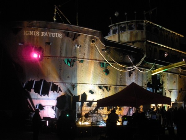 Ghost Ship Nightime