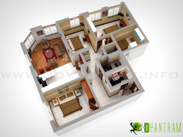 3D Floor Plan Design