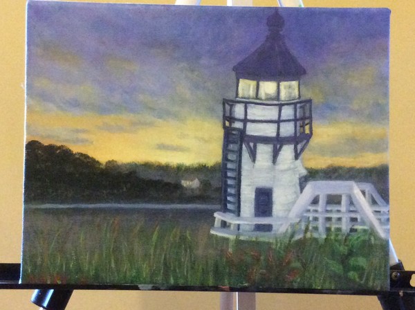 Sunset lighthouse