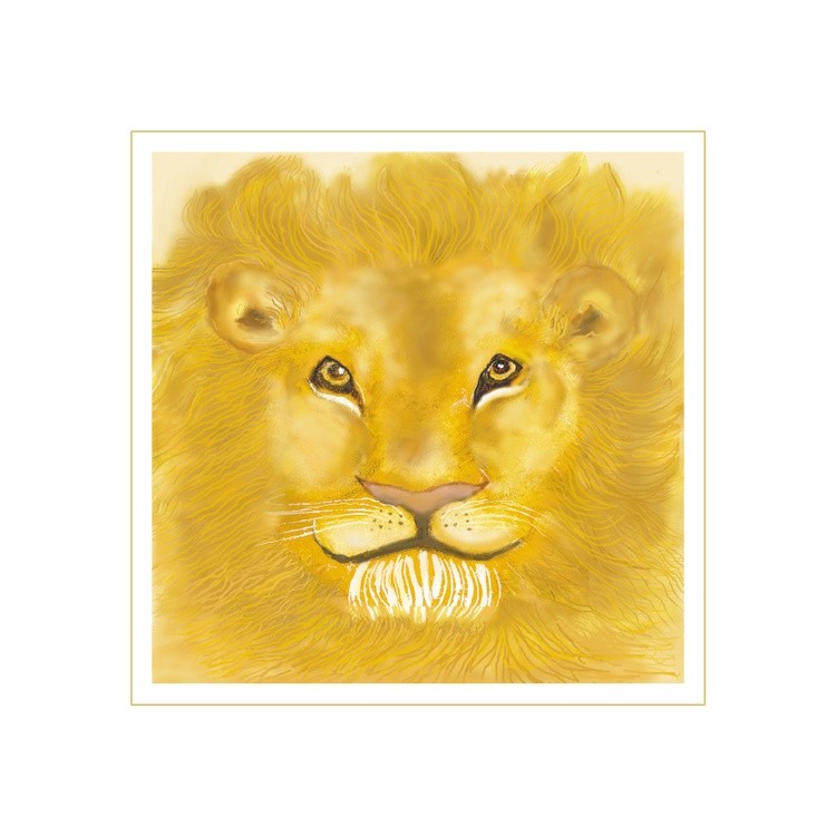 Lion in the Garden