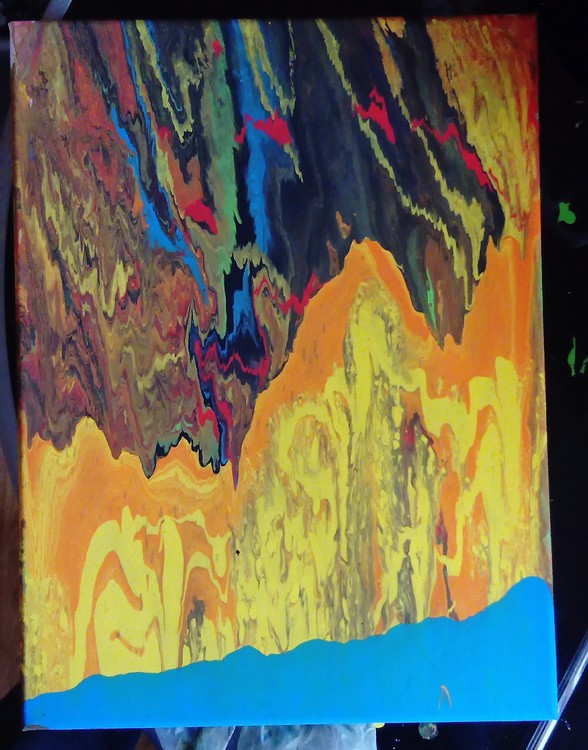 Acrylic Pour 