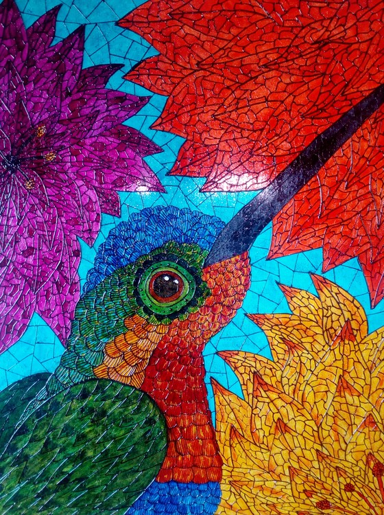 Humming-bird-Colibri#6-Serie Colibris 