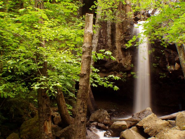 Hedgecreek Falls in the Spring