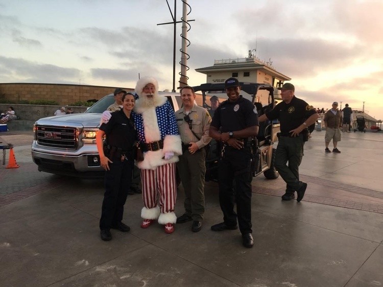 santa in Florida