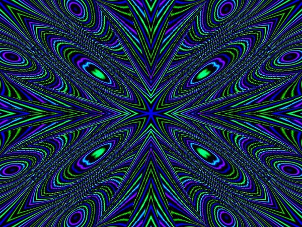 Blue Peacock