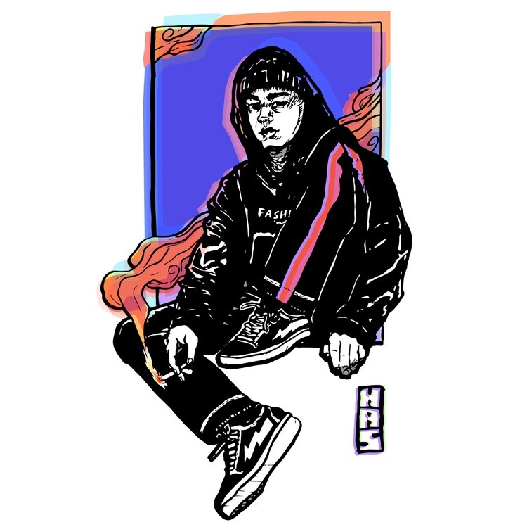 SMOKE Vector Style alt Drib Purp