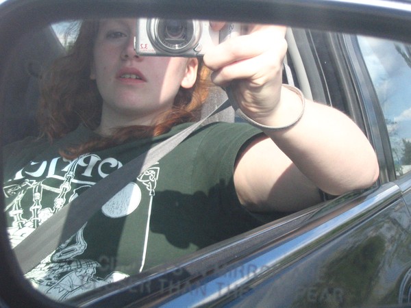 objects in mirror...