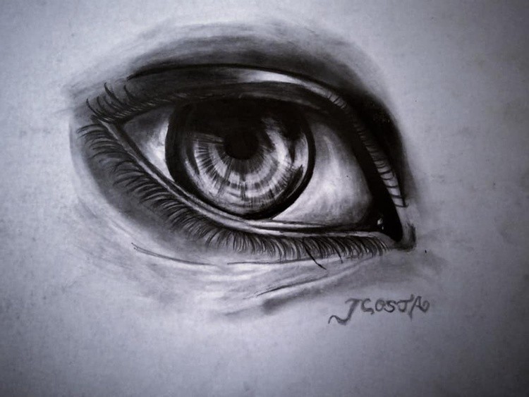 Quick sketch of an eye