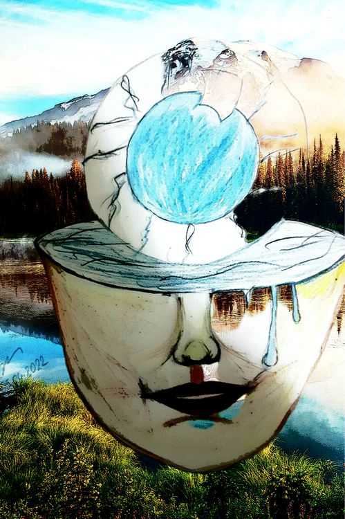 A crying eye for nature
