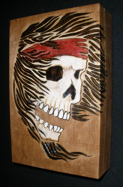 Biker Skull Box