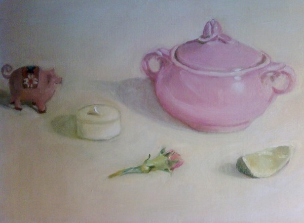 Luray Sugarbowl and Pink Pig