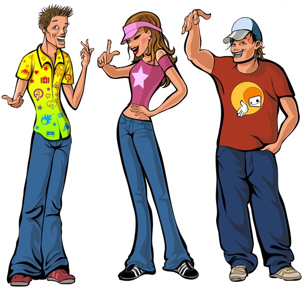 teen- characters