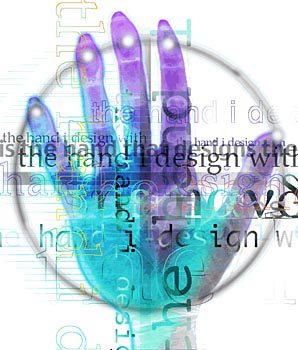 the hand I design with