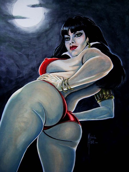 Vampirella Finished Commission