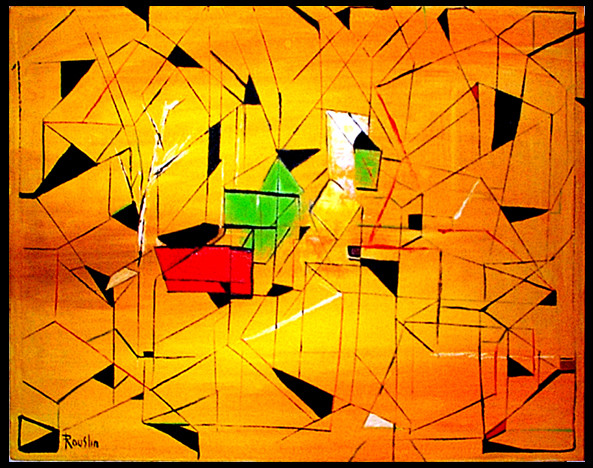 Yellow Abstract