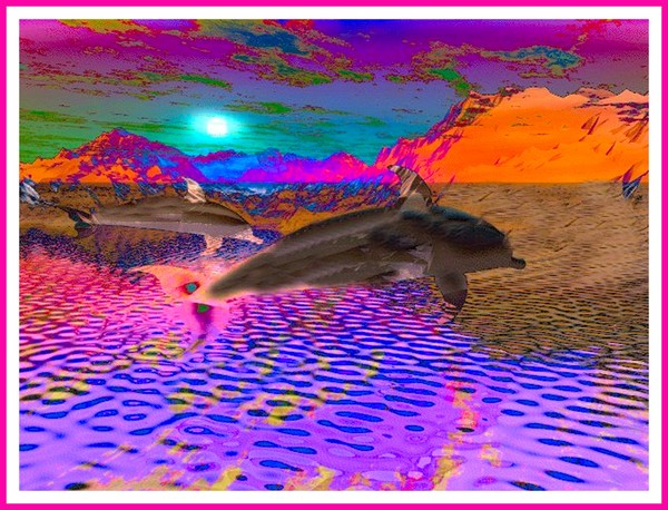 Dolphins Dancing
