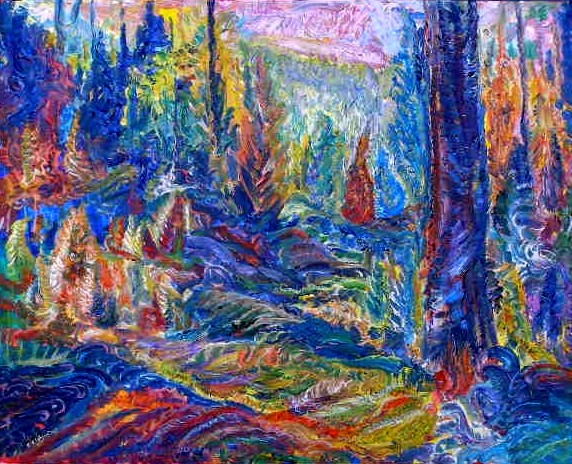Autumn colours at Myra Falls