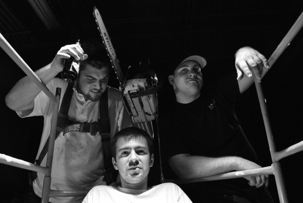 Crooked crew on set