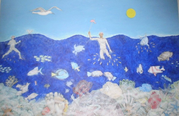 Tropical sea hunt