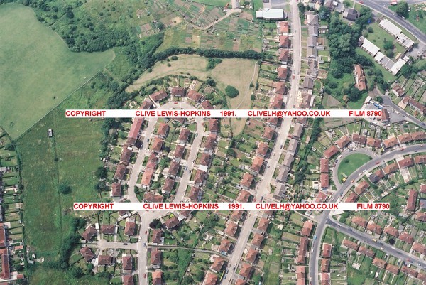 Aerial  photo of  Lower Knowle, Bristol BS3