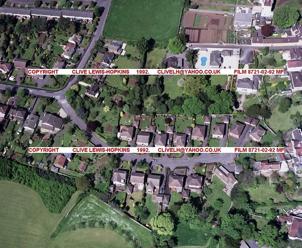 Aerial Frenchay, Homestead Gardens,BS16 1PH