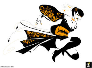 . geisha fight .