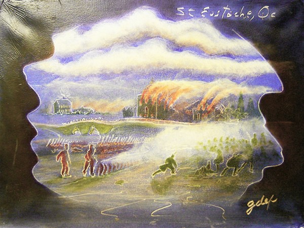 Bataille de St-Eustache, Quebec (sold)