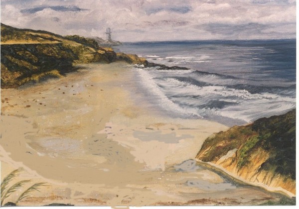 Overlooking the Ocean