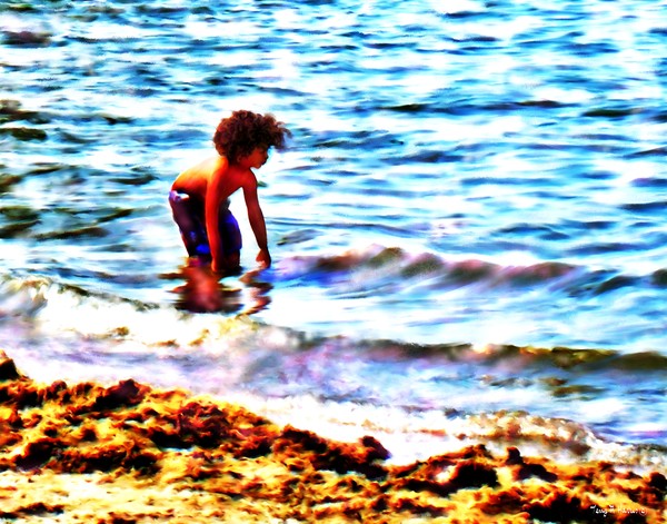 Boy At The Beach