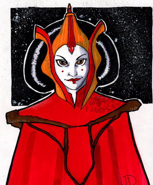 star wars marker sketch