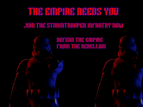 STORMTROOPER RECRUITMENT POSTER