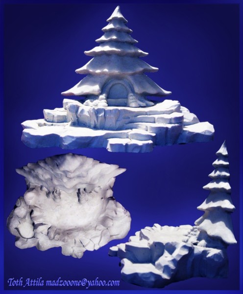 Christmas decoration III maquette