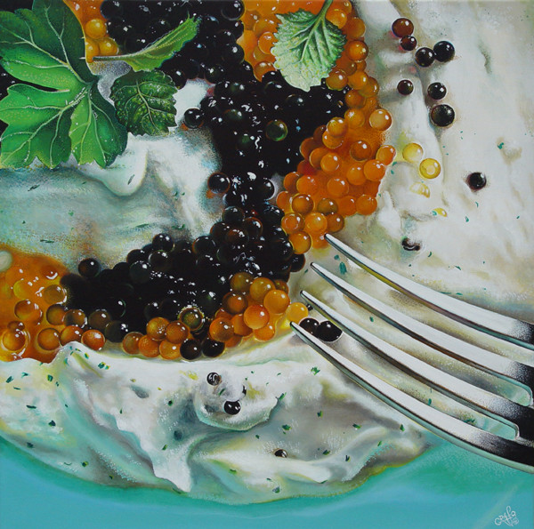 Quark with caviar