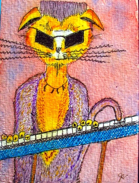 Cool Keys Cat