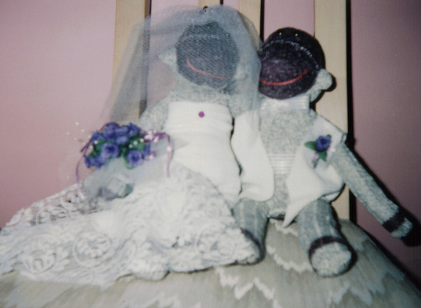 Monkey Wedding Couple