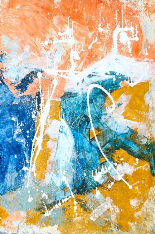 Colorful abstract art by Veera Zukova