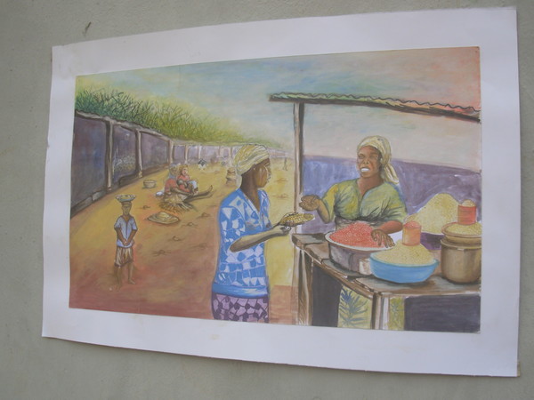 market scene