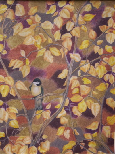 Camoflauged Chickadee