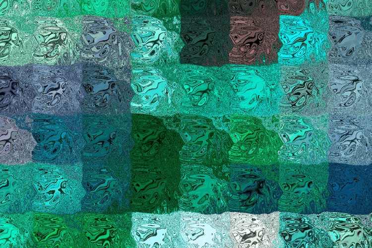 Blues/Greens Squares