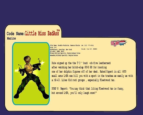 LITTLE MISS BAD ASS