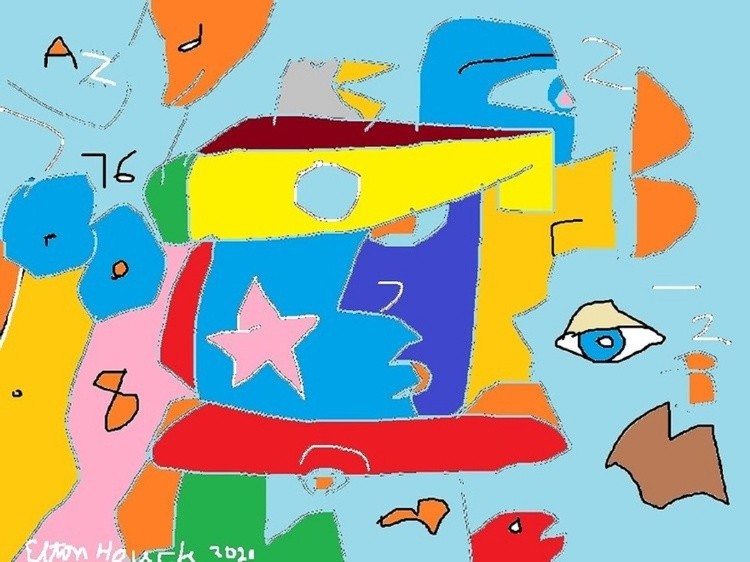 2 B OR NOT 2 B,,,(c) 2020... elton houck...digital...