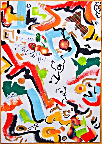 composition XII - fight for food