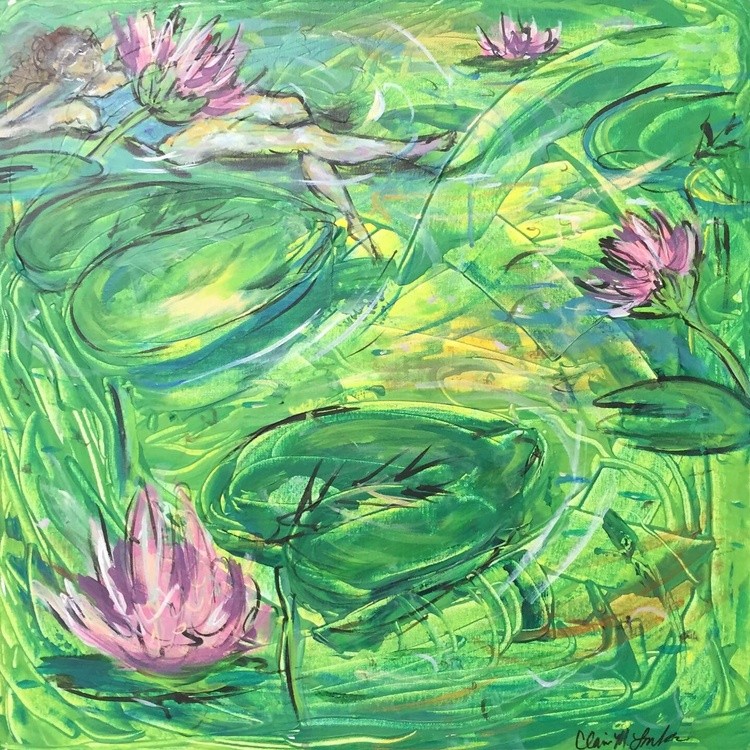Floating on the Pond 