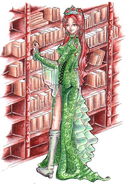 Secret passage in the library