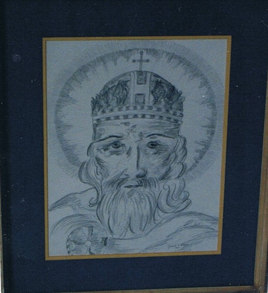 King Stephen Of Hungary.